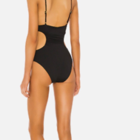 We Wore What Womens Black Liv One-Piece Swimsuit - Picture 5 of 8